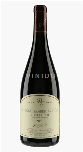 Vin Rouge sec Clos Prieur Domaine Rossignol-Trapet 2018 France Bourgogne Gevrey-chambertin AOC Premier Cru