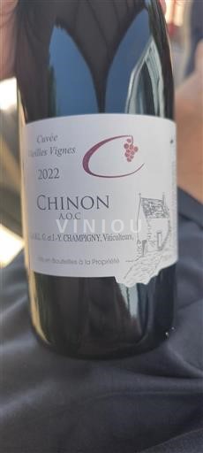 Loiredalen Chinon E.A.R.L. G. et J.-Y. Champigny Vieilles Vignes 2022