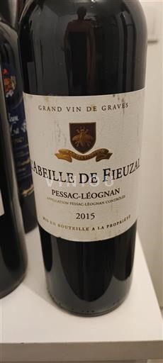 Bordeaux Pessac-Léognan Château Fieuzal L'Abeille de Fieuzal 2015