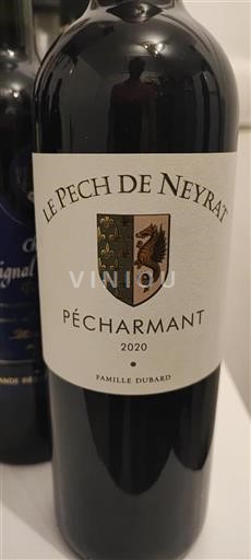 Sydvestfrankrig Pécharmant Le Pech de Neyrat 2020