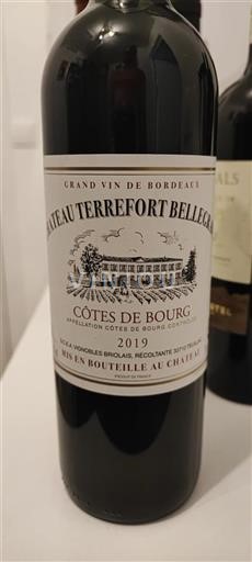 Bordeaux Côtes-de-bourg Château Terrefort Bellegrave 2019