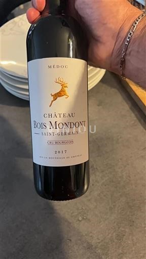 Bordeaux Médoc Cru Bourgeois Château Bois Mondont Saint-Germain 2017