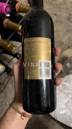 Bordeaux Médoc Médoc Select 1988