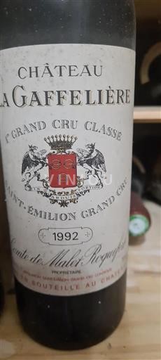 Bordeaux Saint-Émilion Grand Cru Château La Gaffelière 1992