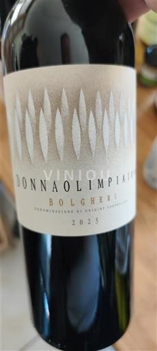 Vin Rouge sec Donna Olimpia 1898 2023 Italie Toscane Bolgheri