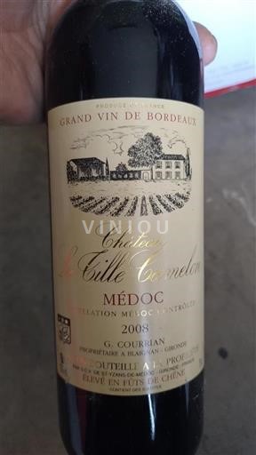 Bordeaux Médoc Château La Tille Camelon 2008