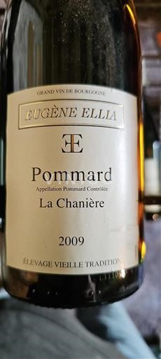 Bourgogne Pommard Eugène Ellia La Chanière 2009