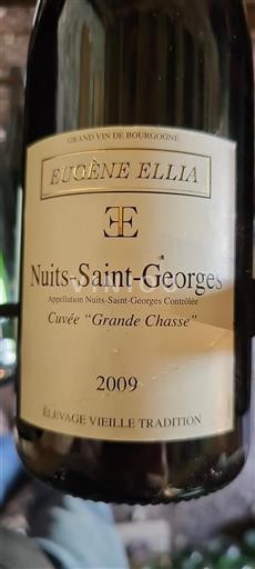 Bourgondië Nuits-saint-georges Eugène Ellia Grande Chasse 2009