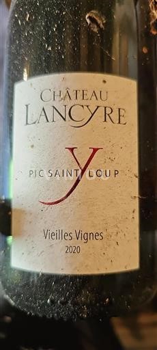 Languedoc Pic-saint-loup Château Lancyre Vieilles Vignes 2020