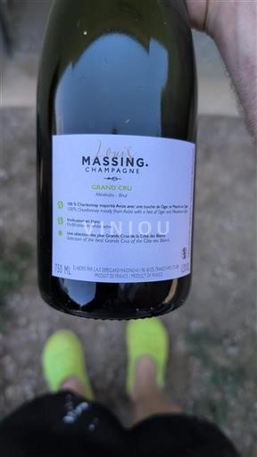 Champagne Šampanské Grand Cru Louis Massing Minéralys Brut Neročník