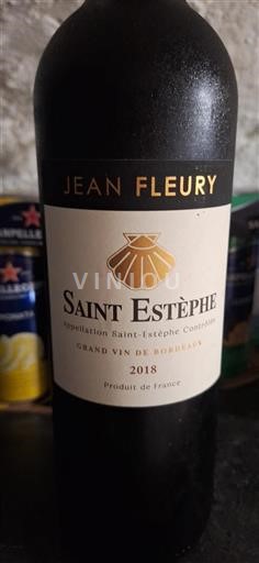 Bordeaux Saint-Estèphe Jean Fleury 2018
