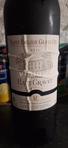 Bordeaux Saint-Émilion Grand Cru Grand Cru Château Haut Gravet 2011