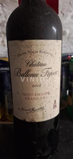 Bordeaux Saint-Émilion Grand Cru Grand Cru Château Bellevue Figeac 2012