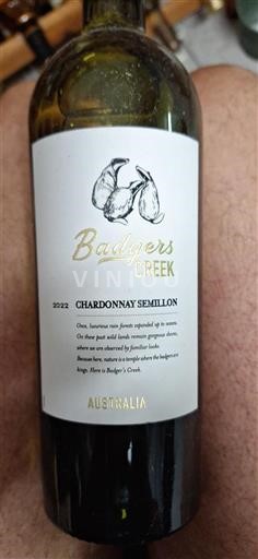 Victoria No especificado Badgers Creek Chardonnay Semillon 2022