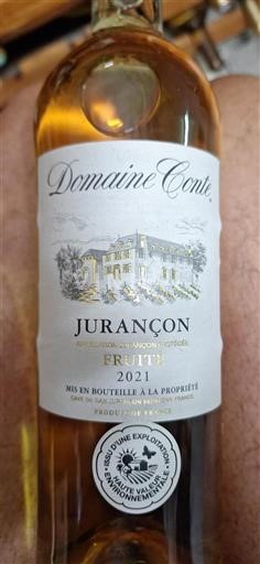 Sud-Ovest Jurançon Domaine Conte Fruité 2021