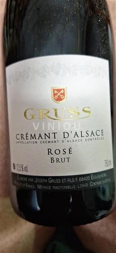 Alsazia Crémant d'Alsazia Gruss Rosé Senza annata