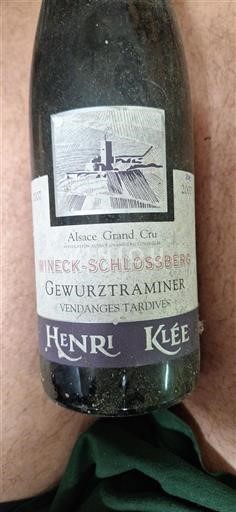Elzas Alsace Grand Cru Grand Cru Henri Klee WINECK-SCHLOSSBERG 2007