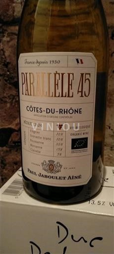 Rhônen laakso Côtes-du-rhône Paul Jaboulet Aîné Parallèle 45 2024