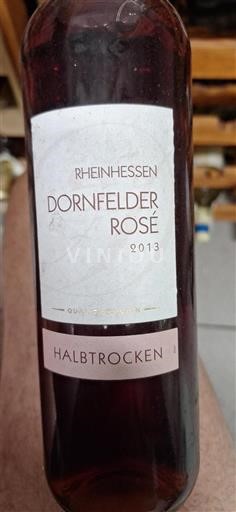 Rheinhessen Dornfelder Rosé 2013