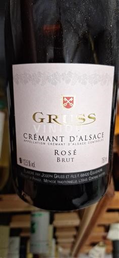 Alsazia Crémant d'Alsazia Gruss Senza annata