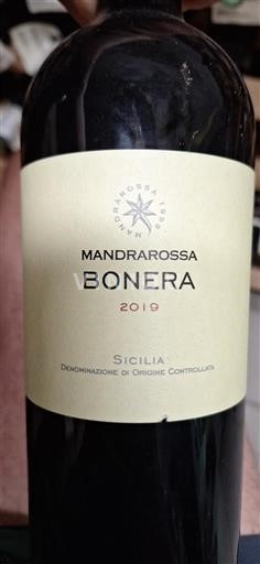 Sicilia Mandrarossa Bonera 2019