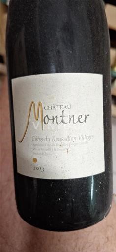 Roussillon Côtes du Roussillon Villages Château Montner 2013