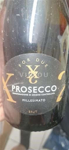 Véneto Prosecco FOR DUE Sin añada