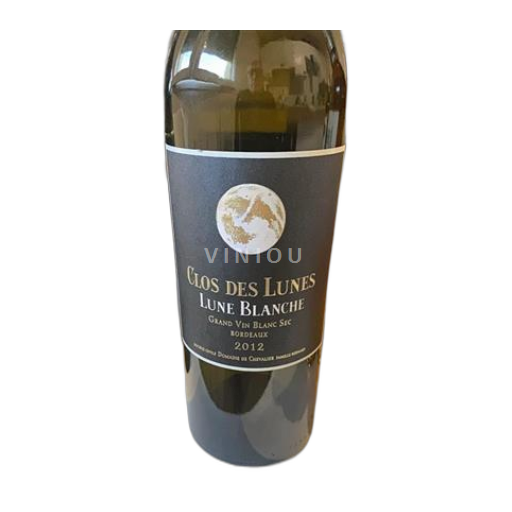 Bordeaux Unspecified Clos des Lunes Lune Blanche 2012