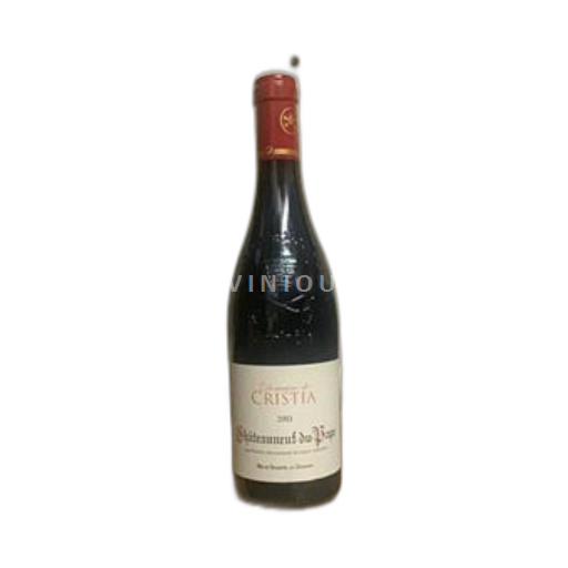 Rhônen laakso Châteauneuf-du-Pape Domaine Cristia 2013