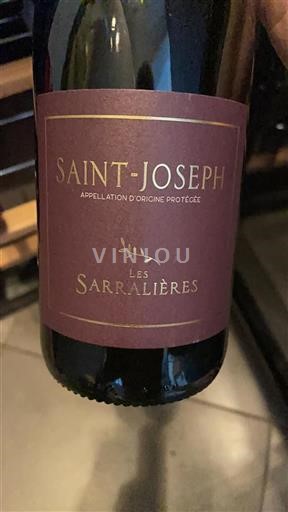 Rhônedalen Saint-Joseph Les Sarralières Icke årgångsbetecknad