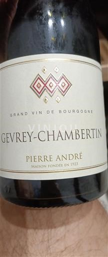 Bourgogne Gevrey-chambertin Pierre André 2018