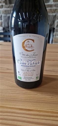 Jura Côtes-du-jura Domaine Jean-Claude & Annie Cre´doz Valentin 2022