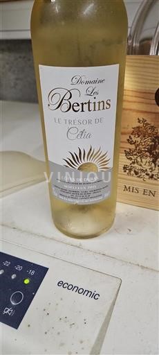 Sud-Ovest Côtes-de-duras Domaine Les Bertins Le Trésor de Célia 2015