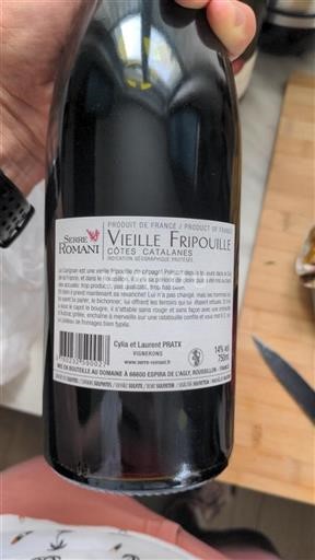 Languedoc and Roussillon Côtes Catalanes Serre Romani Vieille Fripouille 2023