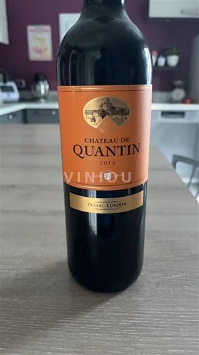 Bordeaux Pessac-Léognan Château Quantin 2015