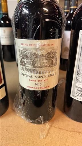 Bordeaux Saint-Julien Grand Cru Château Saint-Pierre 2015