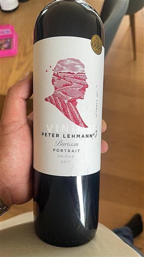 Vin Rouge sec Portrait Peter Lehmann 2017 Australie Australie-Méridionale