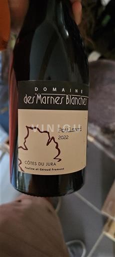 Jura Côtes du Jura Domaine Des Marnes Blanches Poulsard 2022