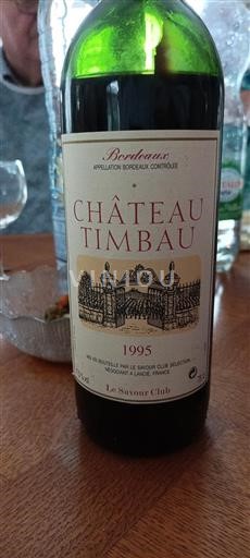 Bordeaux Château Timbau 1995