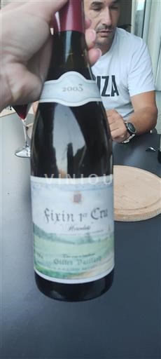 Burgundi Fixin Premier Cru Gilles Vailland Hervelets 2003