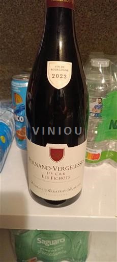 Bourgogne Pernand-vergelesses Premier Cru Domaine Maratray-Dubreuil Les Fichots 2022
