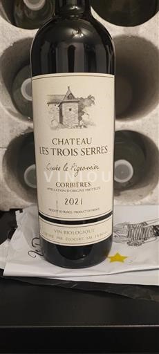 Linguadoca Corbières Château Les Trois Serres le Pigeonnier 2021
