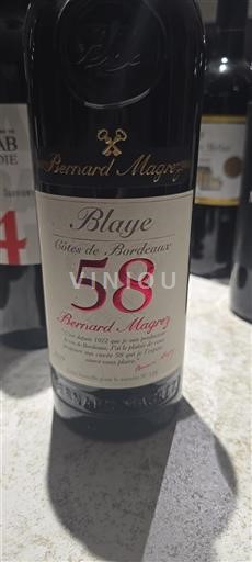 Bordeaux Blaye-côtes-de-bordeaux Bernard Magrez 58 2019