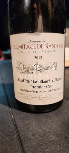 Burgundy Beaune Premier Cru Domaine L'Hermitage de Nantoux Les Blanches Fleurs 2012
