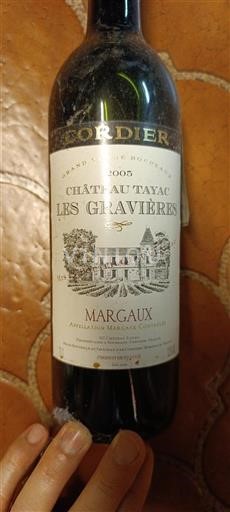 Bordeaux Margaux Château Tayac Les Gravières 2005