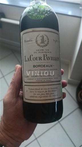 Bordeaux La Cour Pavillon 1985