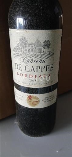 Bordeaux Château Cappes 2018