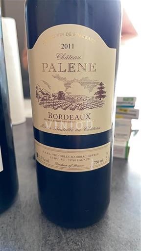 Bordeaux Château Palene 2011