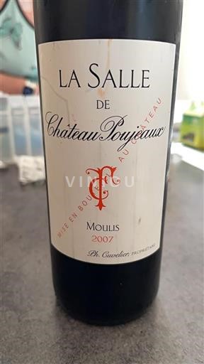 Bordeaux Moulis-en-Médoc Château Poujeaux La Salle 2007
