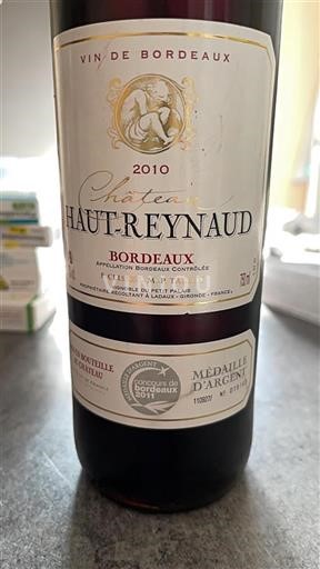 Bordeaux Château Haut-Reynaud 2010